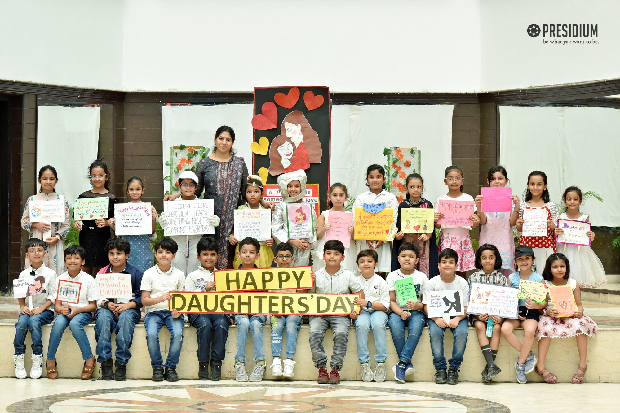 Presidium Indirapuram, PRESIDIANS CELEBRATE DAUGHTERS’ DAY WITH LOVE AND APPRECIATION